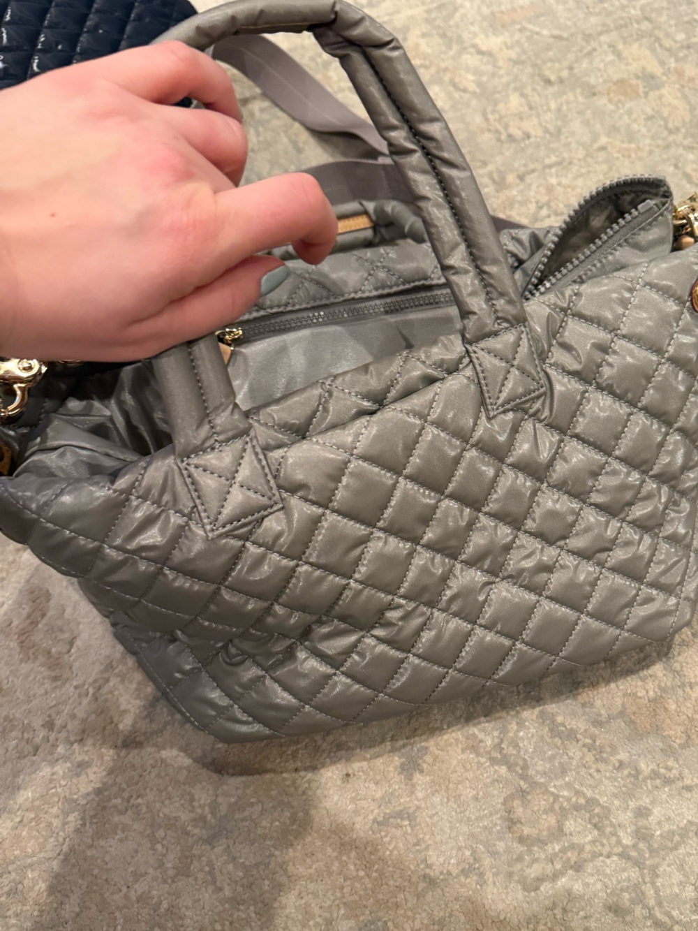 MZ Wallace Small Metro City Tote, Sable pearl - Picture 4 of 4